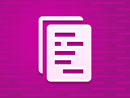 pink auto redaction app icon