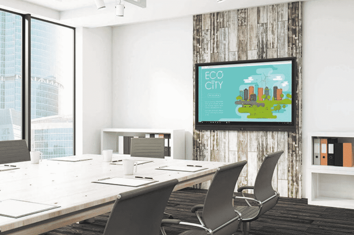 conference room presentation monitor